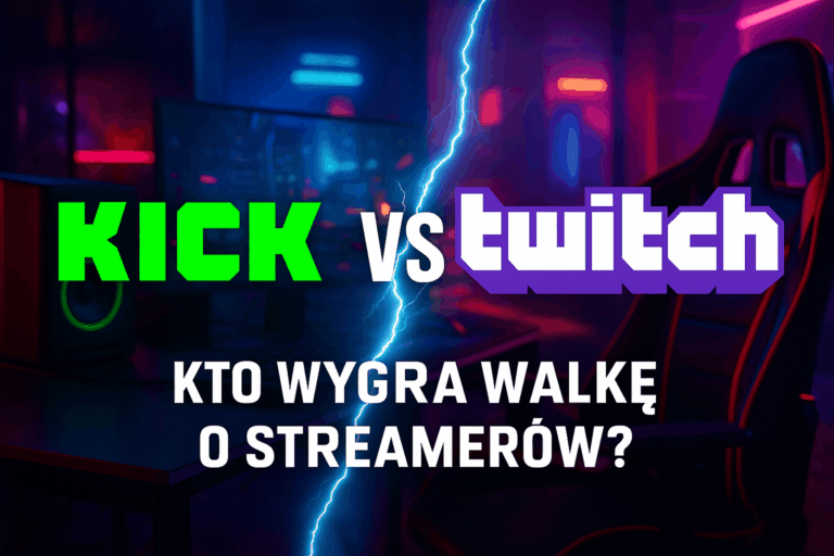 Kick kontra Twitch: czy nowy gigant naprawdę zagrozi liderowi streamingu?